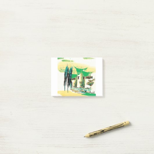 Natuur Schilderpremie Post-it® Notes (Op bureau)