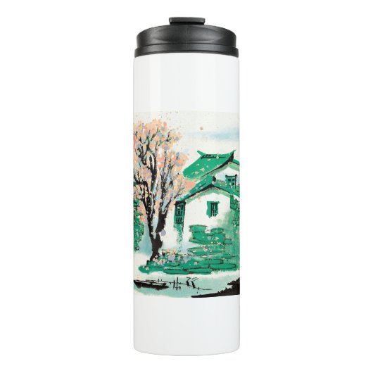 Natuur Schildersdorp Thermosbeker (Voorkant)