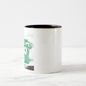 Natuur Schildersdorp Tweekleurige Koffiemok (Center)