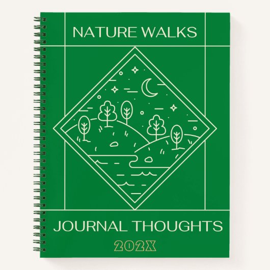 Natuur Self-Care Journal Notitieboek (Voorkant)