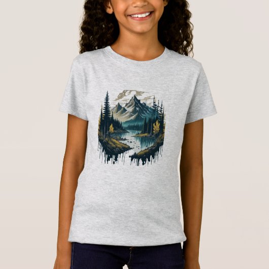Natuur Serenity T-shirt (Voorkant)