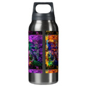 Natuur Shades Thermo Bottle Geïsoleerde Waterfles (Achterkant)