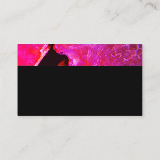 natuur-sjabloon voor zakelijke kaart rockpatroon visitekaartje (Achterkant)