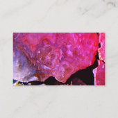 natuur-sjabloon voor zakelijke kaart rockpatroon visitekaartje (Voorkant)