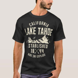 Natuur Ski Hiking in openlucht bij het meer van Ta T-shirt