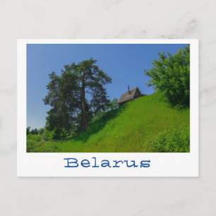 Natuur Sky Landscape Rural Scenery Village Belarus Briefkaart