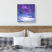 Natuur slaapliedje onder de sterren canvas afdruk (Insitu (Slaapkamer))