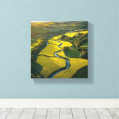 Natuur slaapliedje onder de zon canvas afdruk (Insitu (Houten vloer))