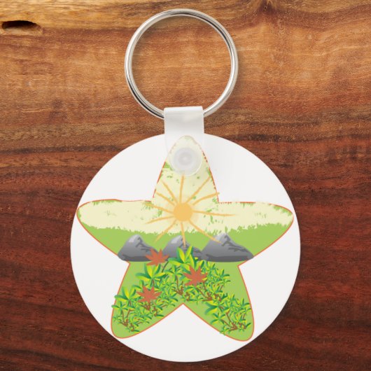 natuur sleutelhanger (Voorkant)