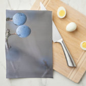 Natuur Sloe Berries Foto Theedoek (Quarter Fold)