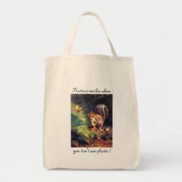 Natuur Smile Canvas tas