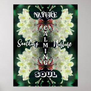 Natuur Soul Azalea Abstract Inspirerend Poster