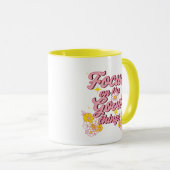 Natuur Soul Slogan | Focus op de goede dingen Mok (Voorkant rechts)