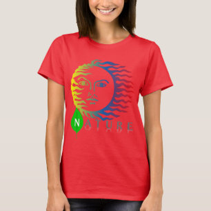 Natuur' spiral Stropdas-Dye T-Shirt
