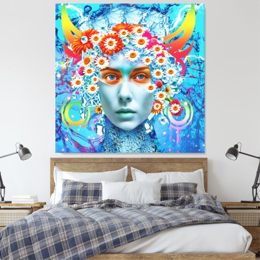 Natuur Spirit Canvas Afdruk (Insitu (Slaapkamer))