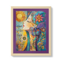 Natuur Spirit Woman Poster