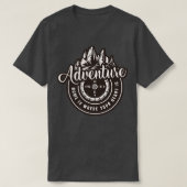 natuur steunt avontuurkamperen t-shirt (Design voorkant)