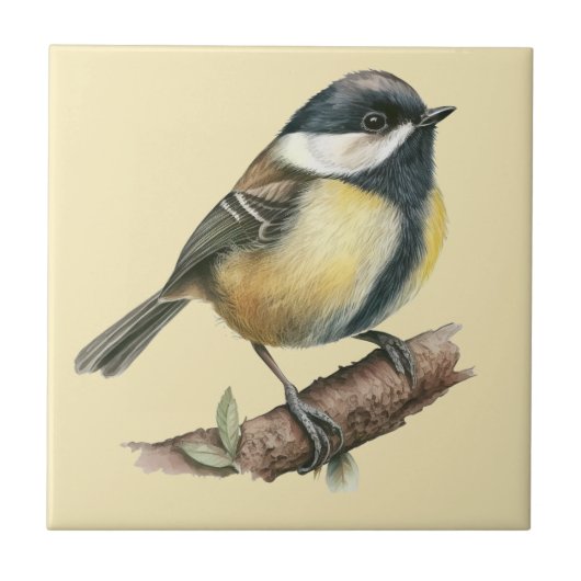 Natuur stollingskeramische Tegel Tegeltje (Voorkant)