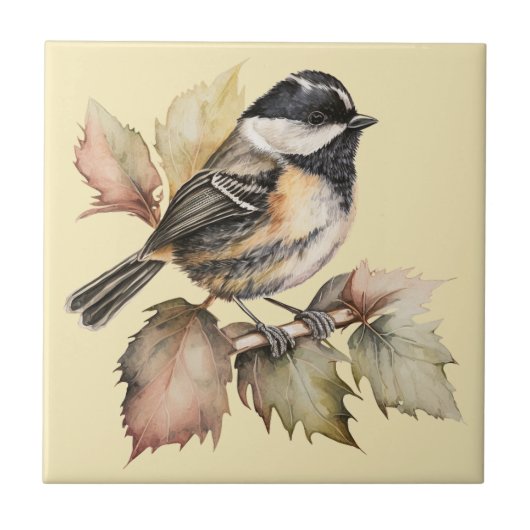 Natuur stollingskeramische Tegel Tegeltje (Voorkant)