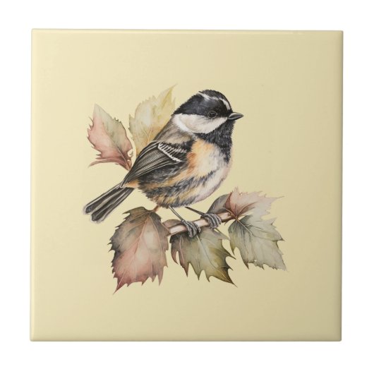 Natuur stollingskeramische Tegel Tegeltje (Voorkant)