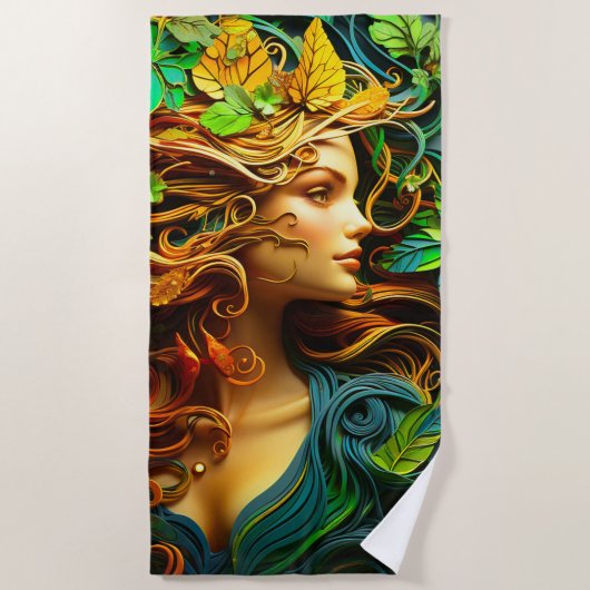 Natuur Strandlaken (Voorkant)