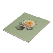 Natuur Style Water Lily Ceramic Tegel Tegeltje (Zijkant)