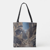 Natuur surrealisme tote bag (Achterkant)