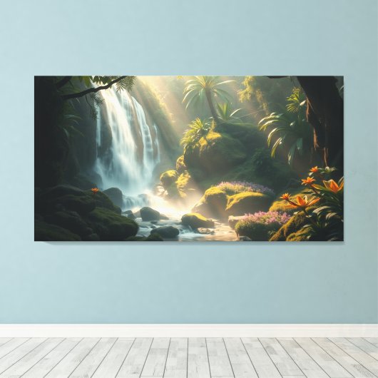 Natuur Symfonie Canvas Afdruk (Insitu (Houten vloer))