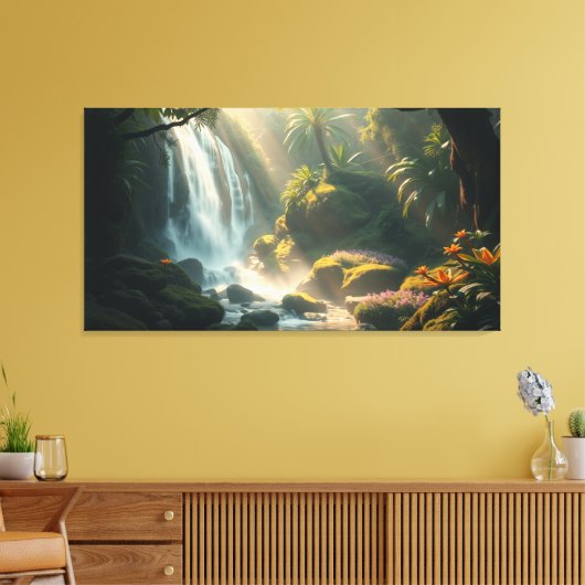 Natuur Symfonie Canvas Afdruk (Insitu (Woonkamer))