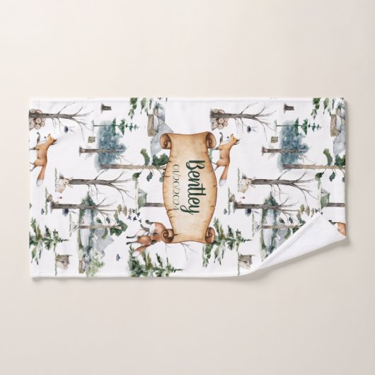 Natuur Symfonie handdoek (Handdoek)