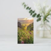 Natuur Sympathy Funeral Memorial Kaart Visitekaartje (Staand voorkant)