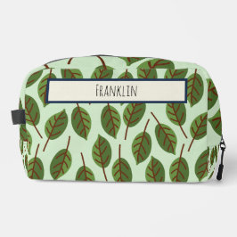 Natuur Tekening I Aangepaste naam Toilettasje