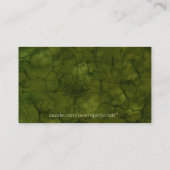 NATUUR TEXTURES Green Business & Profile Cards Visitekaartje (Achterkant)