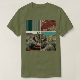 Natuur thema  collage T-shirt