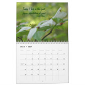 Natuur Thema Inspirerende Citaten Kalender (Mar 2027)