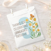 Natuur Thema Kinderen Verjaardag Bedankzakje (Geknipt)