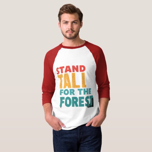 Natuur thema t-shirt (Voorkant volledig)