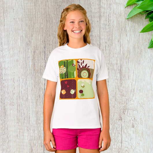 Natuur thema t-shirt