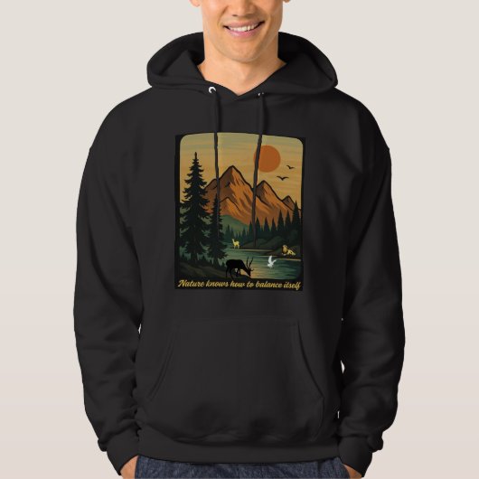 Natuur thema t shirt (Voorkant)