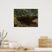 Natuur Therapie Enneking's Calming Trout Pond Poster (Keuken)