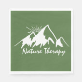 Natuur therapie servet (Voorkant)