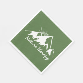 Natuur therapie servet