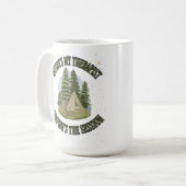 Natuur Therapie – Vind je innerlijke rust Koffiemok (Voorkant links)