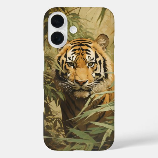 Natuur Tijger in Bos Case-Mate iPhone Case (Achterkant)