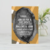 Natuur Trail Bossen Adventure Lumbarjack Herfst Kaart (Staand voorkant)