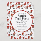 Natuur Trail Bossen Kaart (Voorkant / Achterkant)