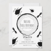 Natuur Trail Insect Bug Butterfly Birthday Kaart (Voorkant)