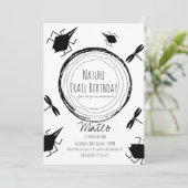 Natuur Trail Insect Bug Butterfly Birthday Kaart (Staand voorkant)