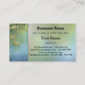 Natuur Trees Lake Visitekaartje (Achterkant)