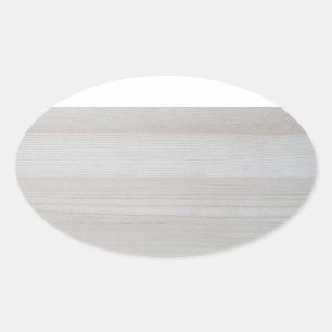 Natuur trendy hout blanco sjabloon elegante ontwer ovale sticker
